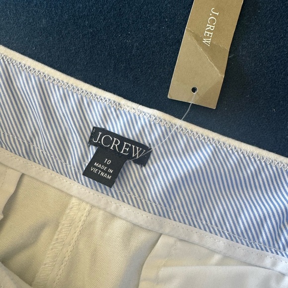 Re-imagined by J.CREW white chinos w/ strectch🤍cute comfy classics-zoom in 4more - Picture 12 of 14
